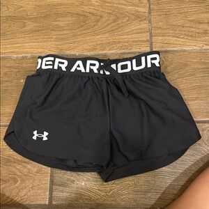 Under Armour Women's Black Athletic Shorts